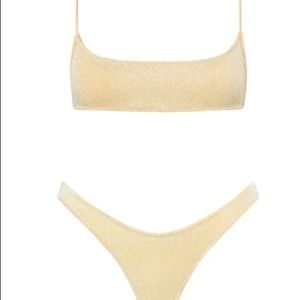 Triangl MICA - GOLD Bikini set